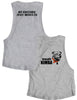 Ladies Muscle Tank Tops - No Excuses - Crossfit Kimba - AMRAP