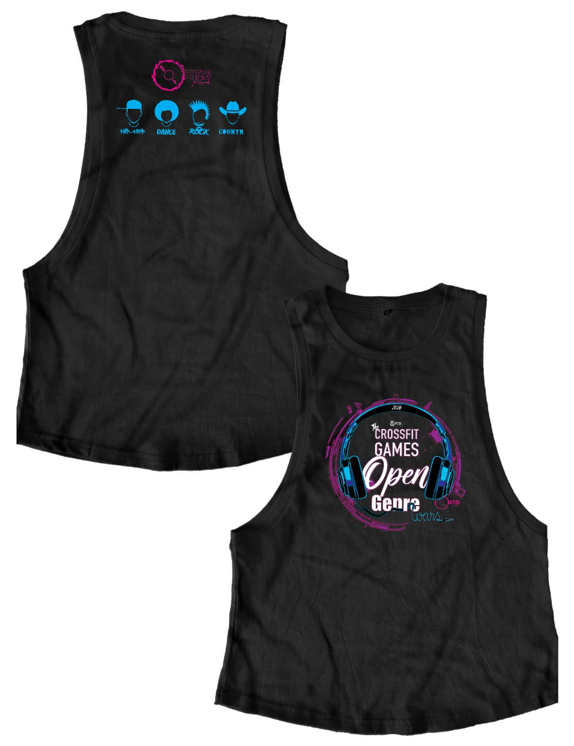 Ladies Muscle Tank Tops - Open 2026 - ATG - AMRAP