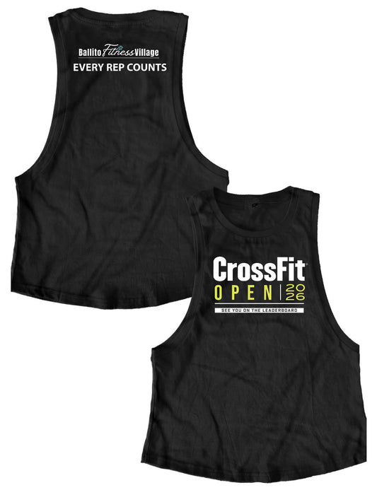 Ladies Muscle Tank Tops - OPEN 2026 - Ballito Fitness - AMRAP