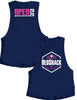 Ladies Muscle Tank Tops - Open 2026 - Crossfit Redshack - AMRAP