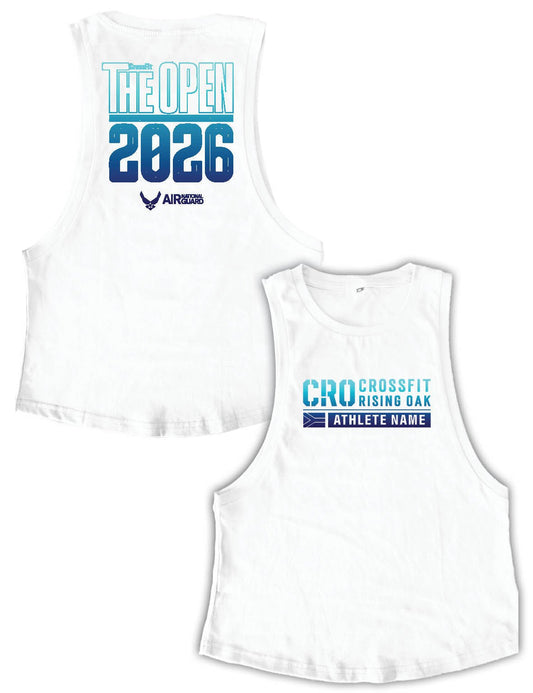 Ladies Muscle Tank Tops - Open 2026 - CrossFit Rising Oak - AMRAP