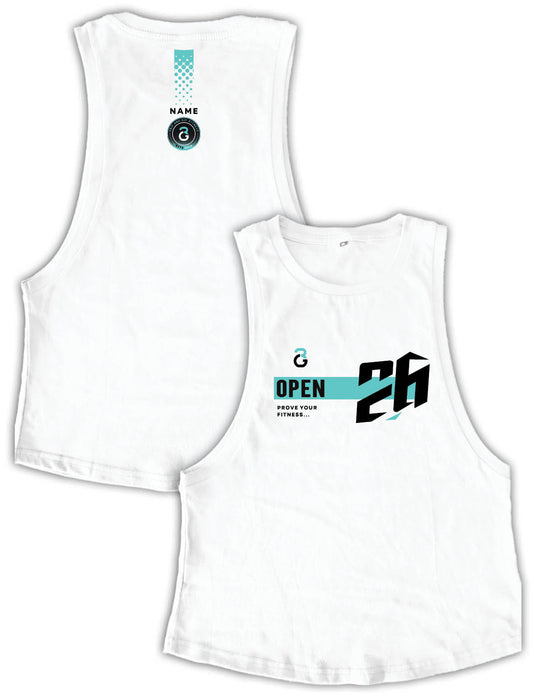 Ladies Muscle Tank Tops - Open 2026 - Grip & Rip - AMRAP