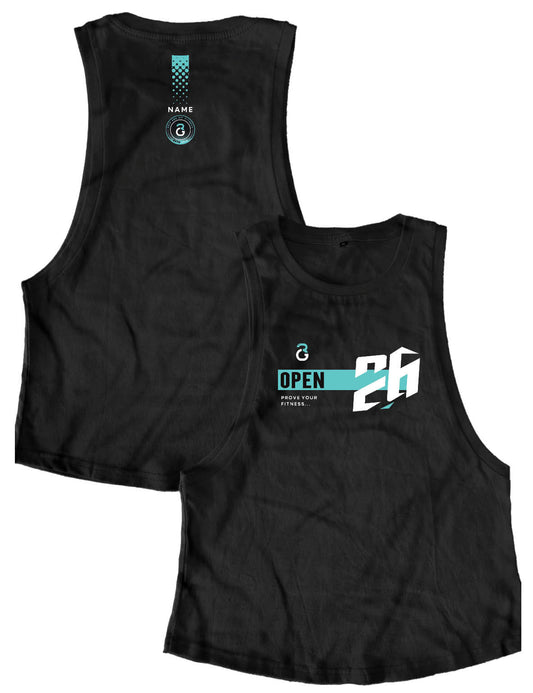 Ladies Muscle Tank Tops - Open 2026 - Grip & Rip - AMRAP