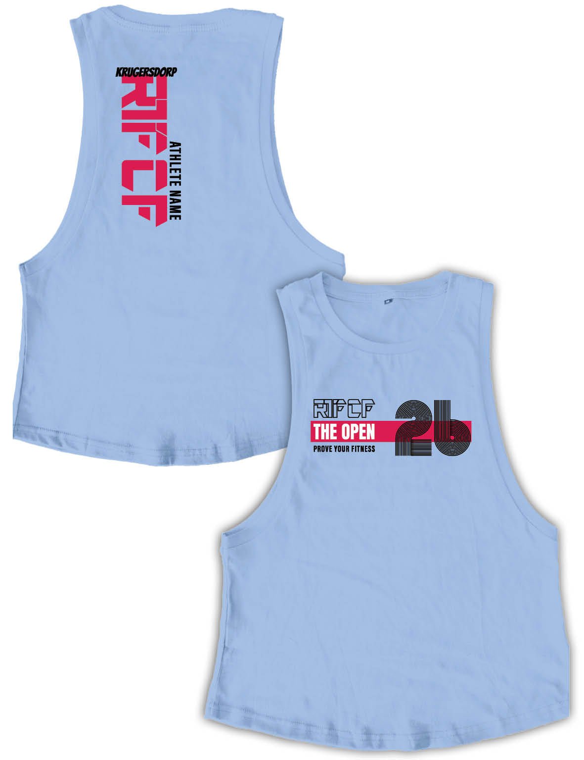 Ladies Muscle Tank Tops - Open 2026 - RTF Crossfit - AMRAP