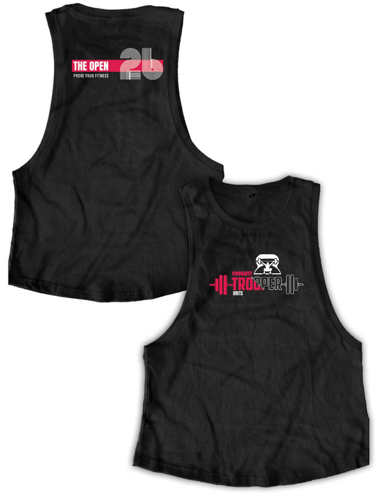 Ladies Muscle Tank Tops - Open 2026 Swirl - Trooper - AMRAP