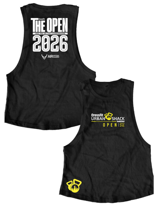 Ladies Muscle Tank Tops - Open 2026 - Urban Shack - AMRAP