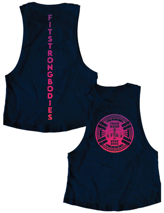 Ladies Muscle Tank Tops - Train Hard - FSB - AMRAP