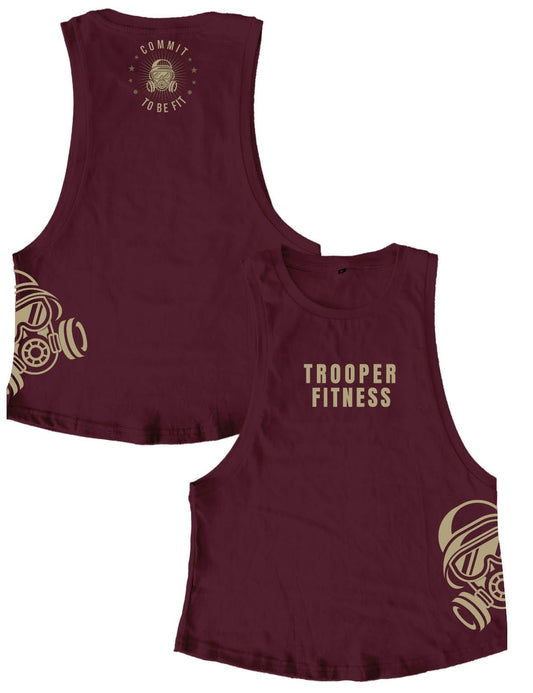 Ladies Muscle Tank Tops - Trooper Side - Trooper Fitness - AMRAP