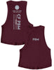 Ladies Muscle Tank Tops - Work Train Repeat - PBM - AMRAP