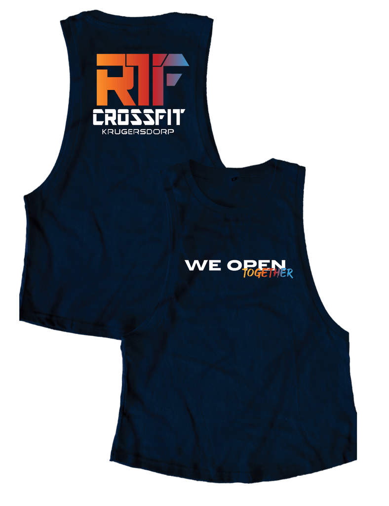 Ladies Muscle Top - We Open Together - RTF CF - AMRAP