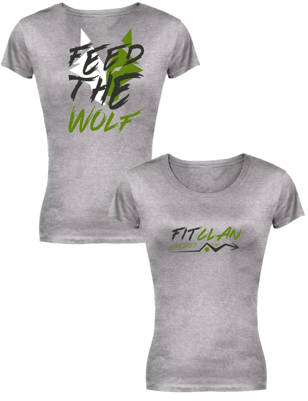 Ladies Premium Tee - Feed The Wolf - Waya Fitness - AMRAP
