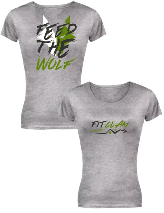 Ladies Premium Tee - Feed The Wolf - Waya Fitness - AMRAP