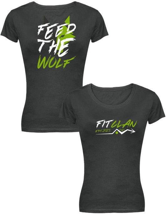 Ladies Premium Tee - Feed The Wolf - Waya Fitness - AMRAP