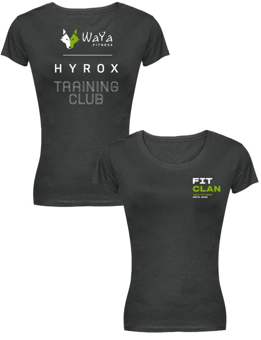 Ladies Premium Tee - Hyrox - Waya Fitness - AMRAP