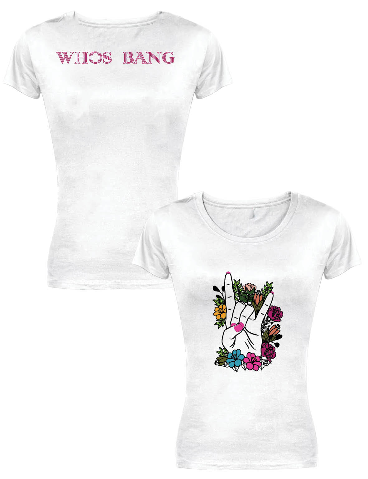 Ladies Premium Tee - Rock - Who's Bang - AMRAP