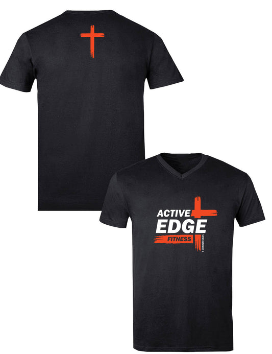 Men's V - Neck - Cross - Active Edge - AMRAP