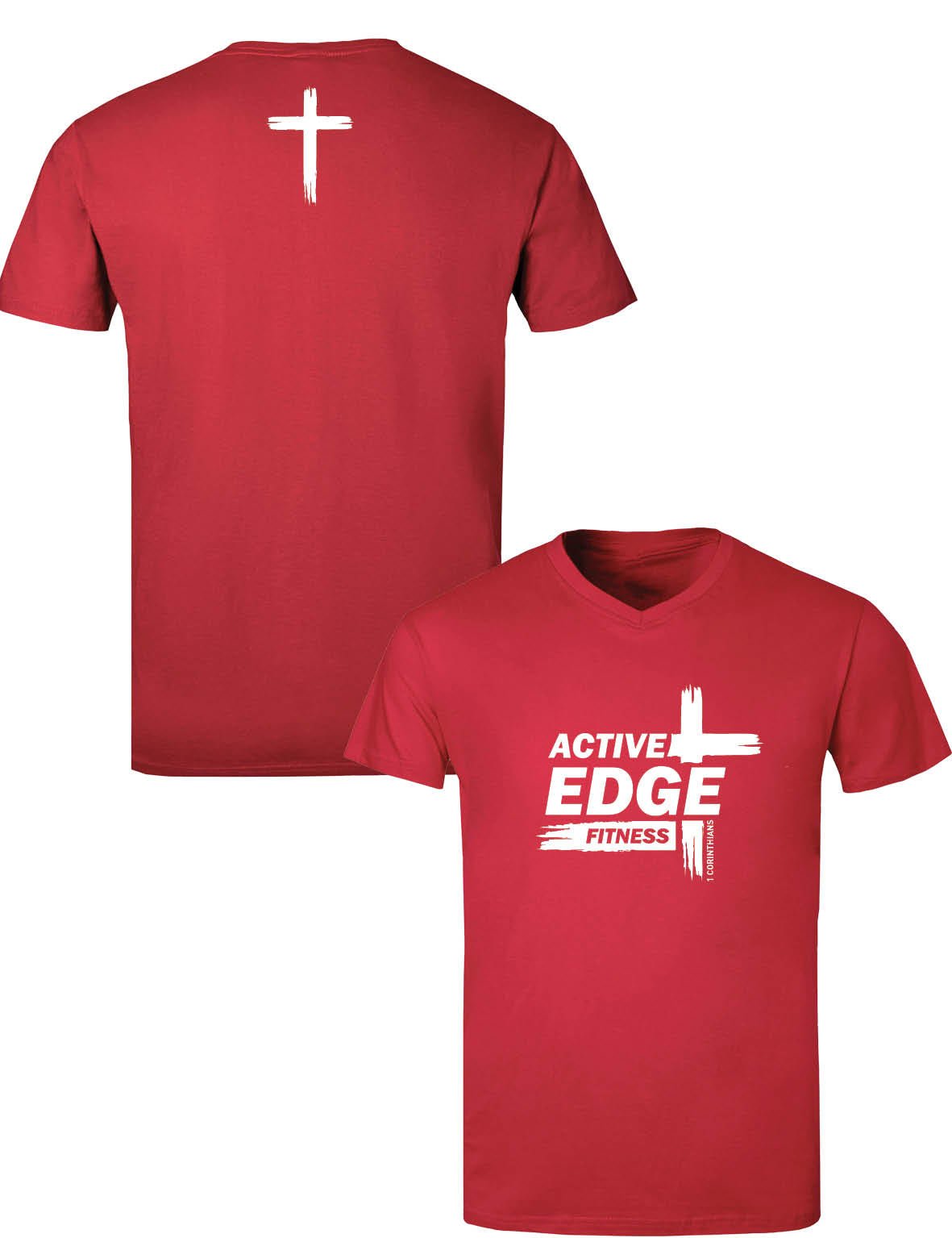 Men's V - Neck - Cross - Active Edge - AMRAP