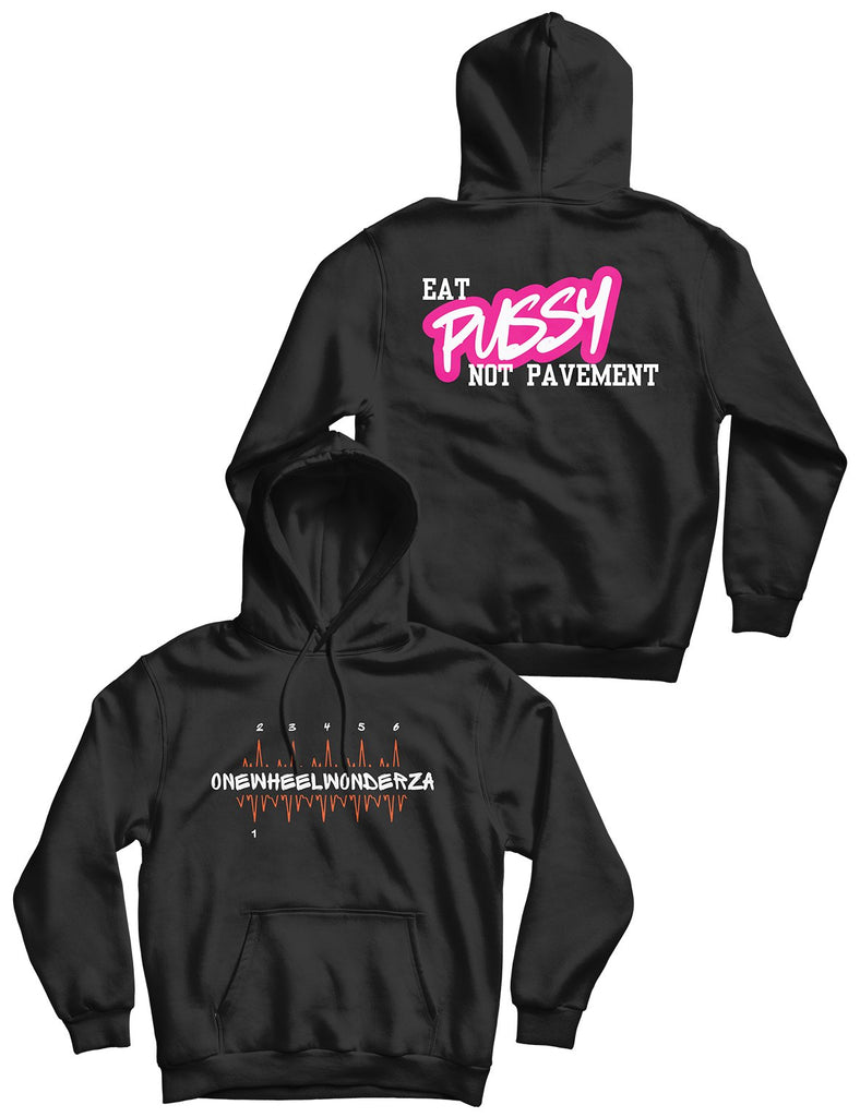 Unisex Black Hoodie 280g - Not Pavement - OneWheelWonderZA - AMRAP INDUSTRIES