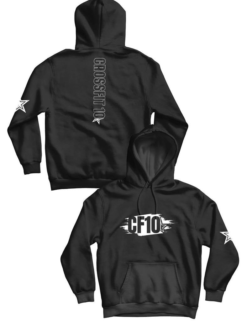Unisex Hoodie 240g - Backbone - Crossfit 10 Star - AMRAP