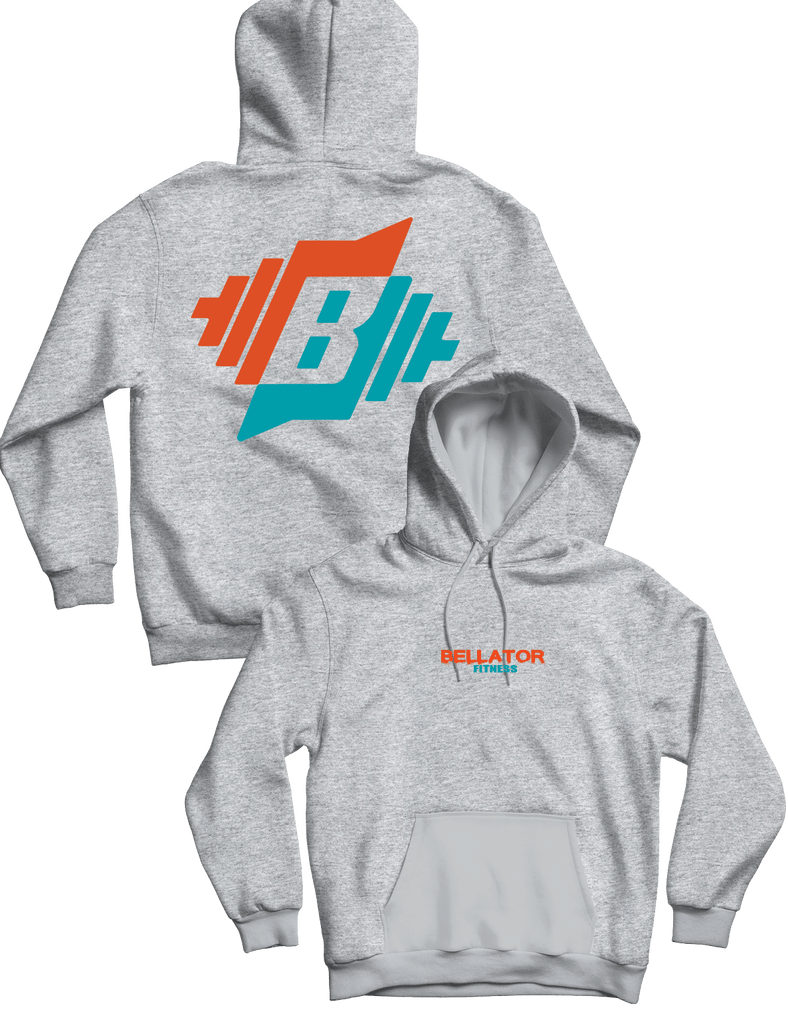 Unisex Hoodie 240g - Big Logo - Bellator Fitness - AMRAP