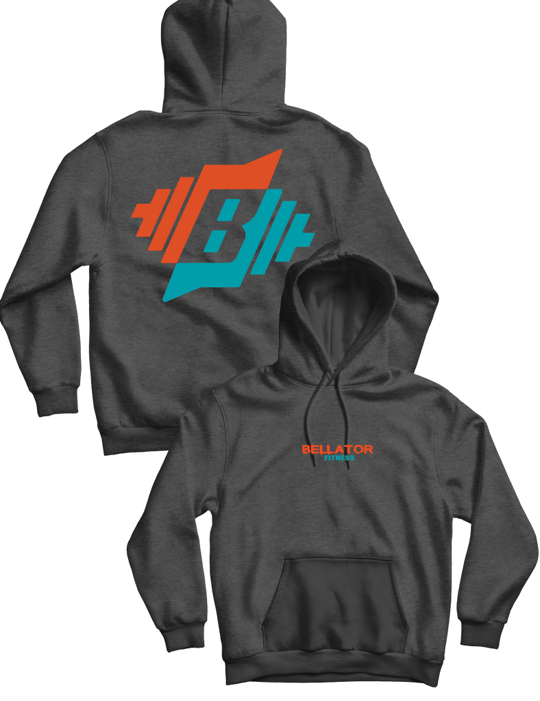 Unisex Hoodie 240g - Big Logo - Bellator Fitness - AMRAP