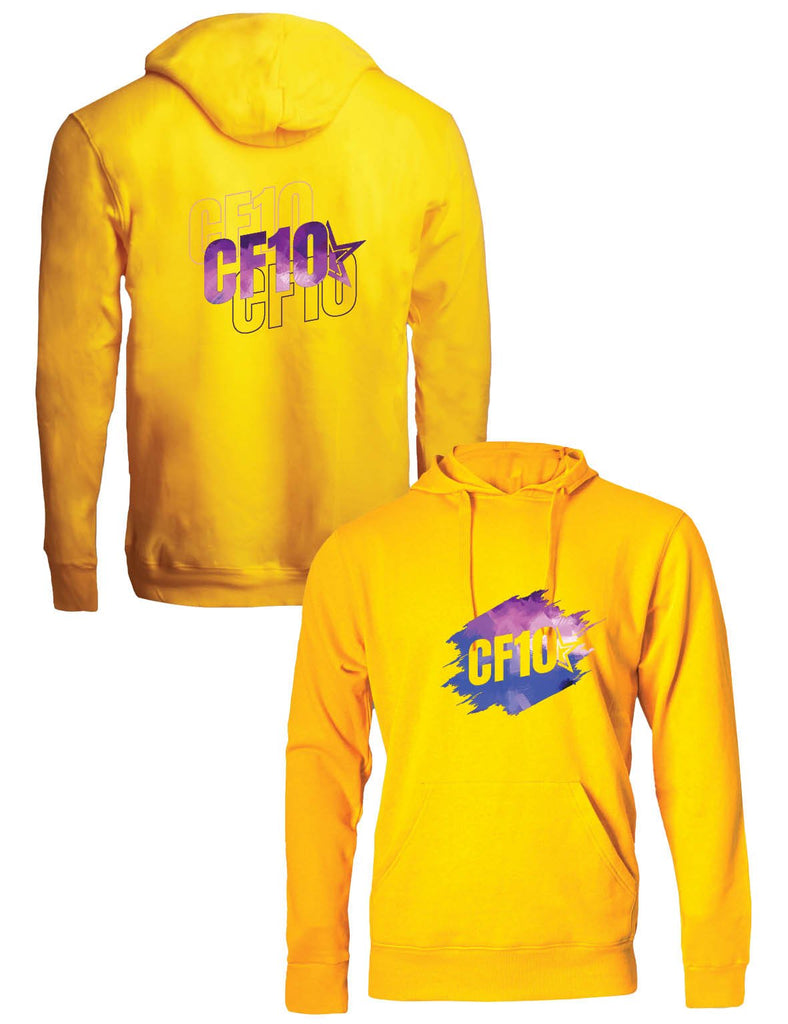 Unisex Hoodie 240g - Gradient - Crossfit 10 Star - AMRAP