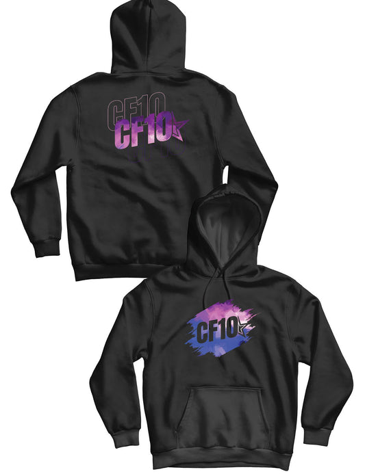 Unisex Hoodie 240g - Gradient - Crossfit 10 Star - AMRAP