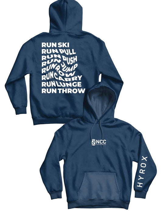Unisex Hoodie 240g - Run Pull Ski - NCC - AMRAP