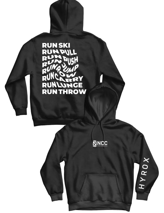Unisex Hoodie 240g - Run Pull Ski - NCC - AMRAP