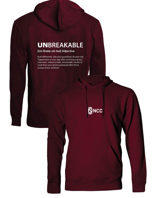 Unisex Hoodie 240g - Unbreakable - NCC - AMRAP
