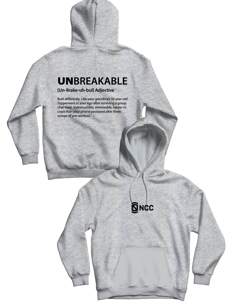Unisex Hoodie 240g - Unbreakable - NCC - AMRAP