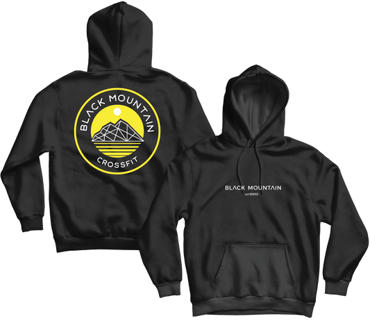 Unisex Hoodie 280g - Circle - Black Mountain - AMRAP