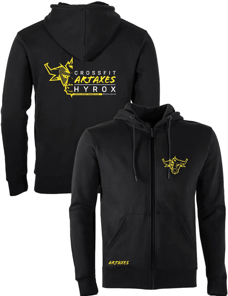 Unisex Zipped Hoodie 300gsm - Artaxes Hyrox - Artaxes - AMRAP