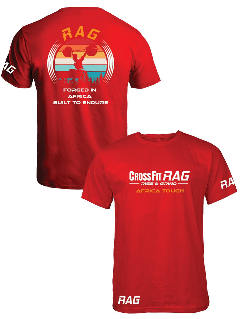 Universal Black Premium Tee - Africa Tought - RAG - AMRAP