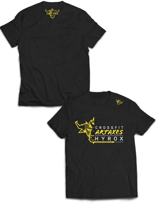Universal Black Premium Tee - Artaxes Hyrox - Artaxes - AMRAP