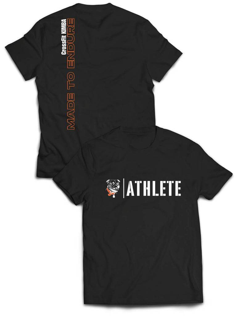 Universal Black Premium Tee - Athlete - CrossFit Kimba - AMRAP