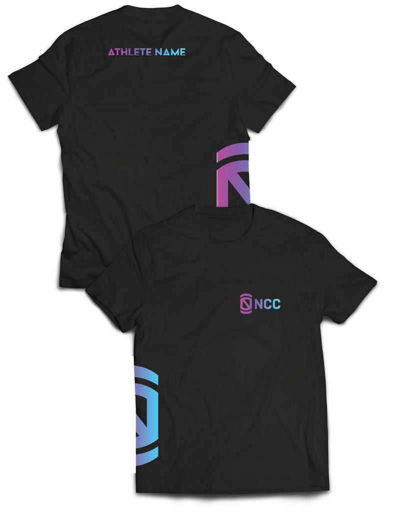 Universal Black Premium Tee - Gradient - Northcliff Crossfit - AMRAP