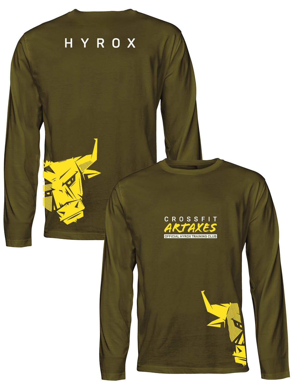 Universal Premium Long Sleeve Tee - Artaxes Side - Artaxes - AMRAP