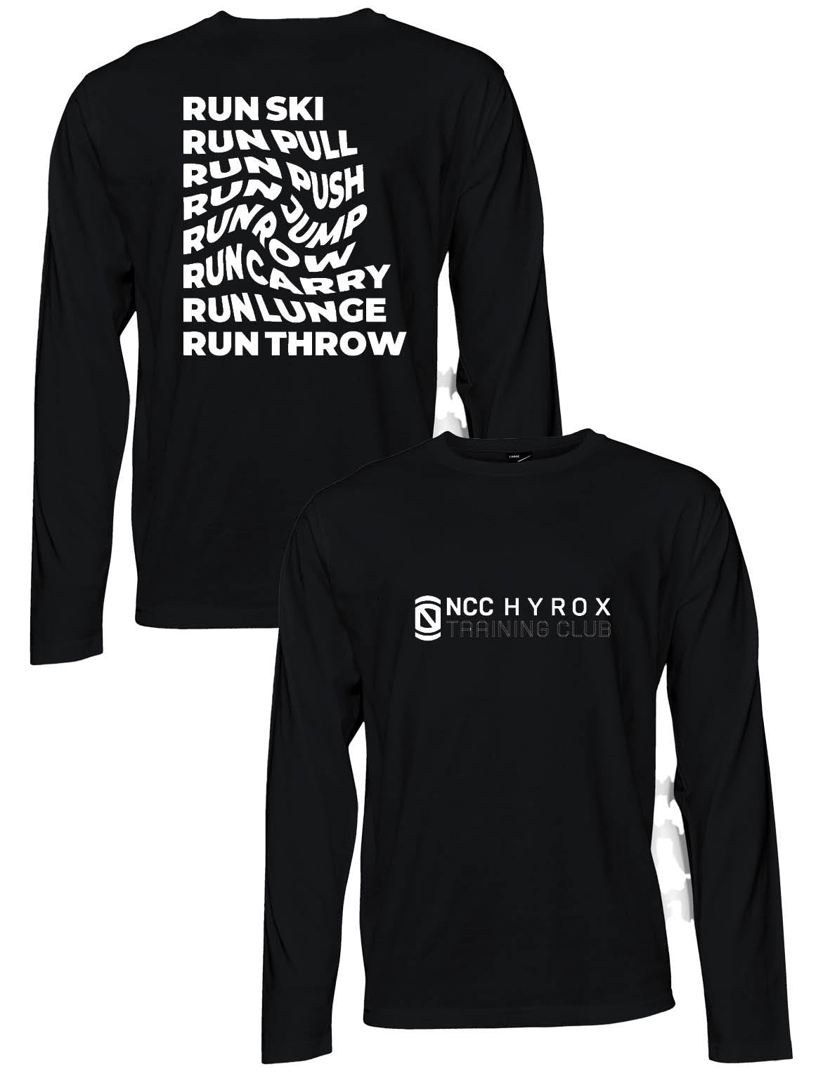Universal Premium Long Sleeve Tee - Run Ski Pull - NCC - AMRAP