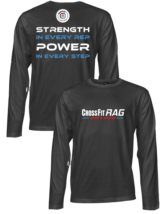 Universal Premium Long Sleeve Tee - Strength - Rag - AMRAP