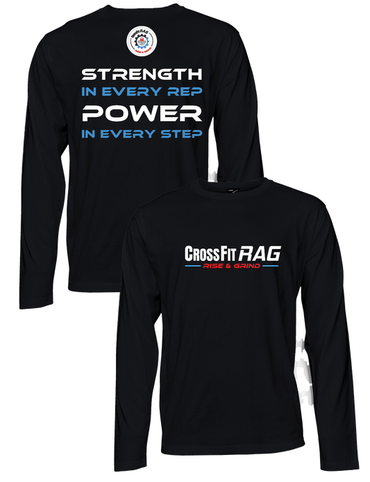 Universal Premium Long Sleeve Tee - Strength - Rag - AMRAP