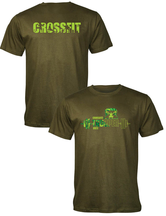 Universal Premium Tee - Bright camo - Trooper - AMRAP