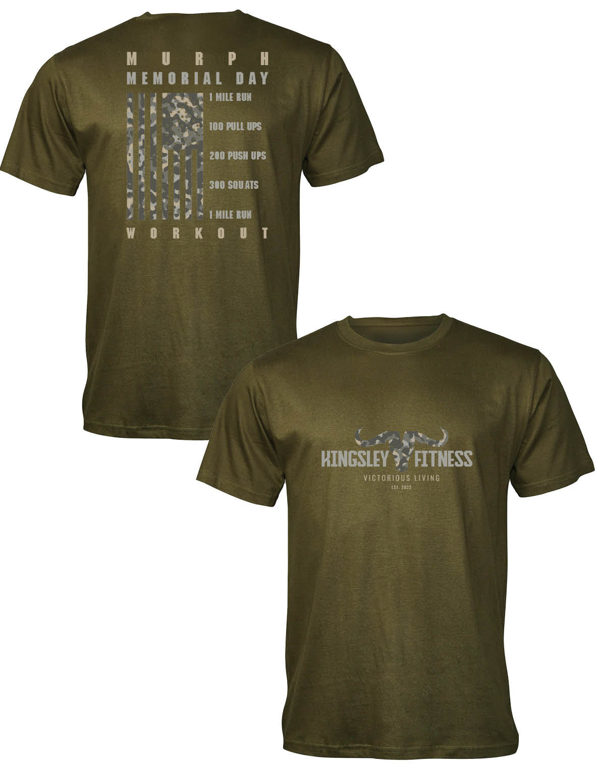 Universal Premium Tee - Murph - Kingsley - AMRAP
