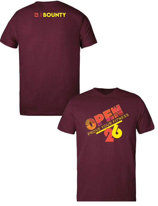 Universal Premium Tee - Open 2026 Bold - Bounty - AMRAP