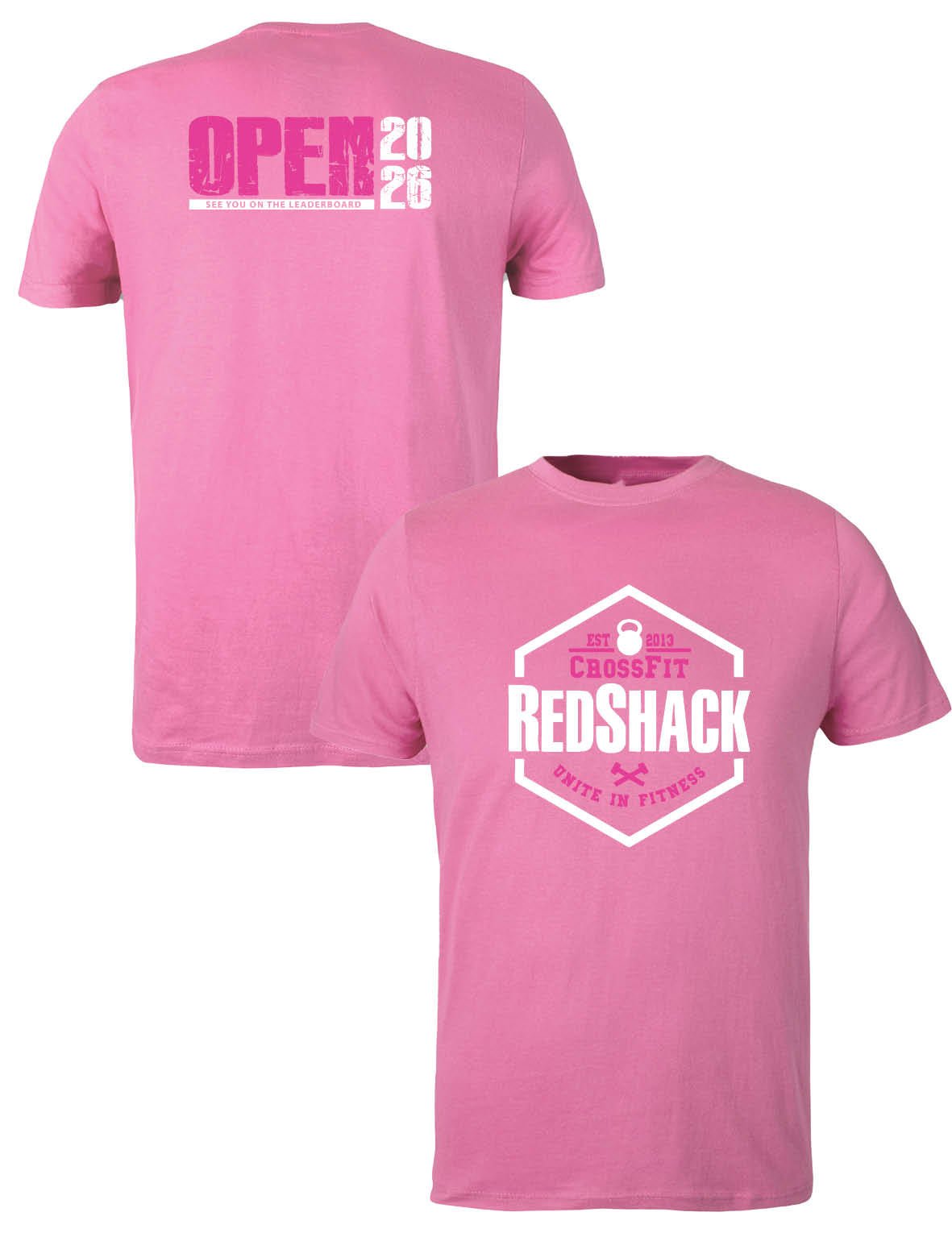 Universal Premium Tee - Open 2026 - Crossfit Redshack - AMRAP