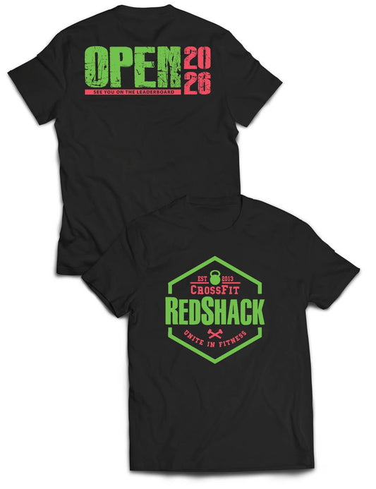 Universal Premium Tee - Open 2026 - Crossfit Redshack - AMRAP