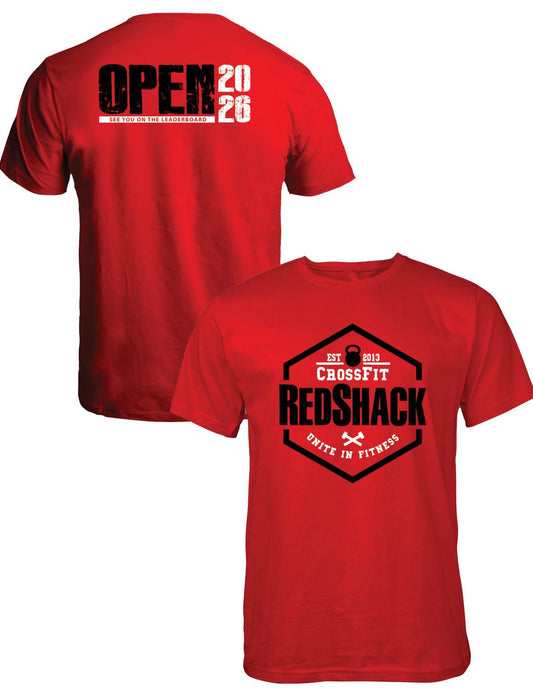 Universal Premium Tee - Open 2026 - Crossfit Redshack - AMRAP