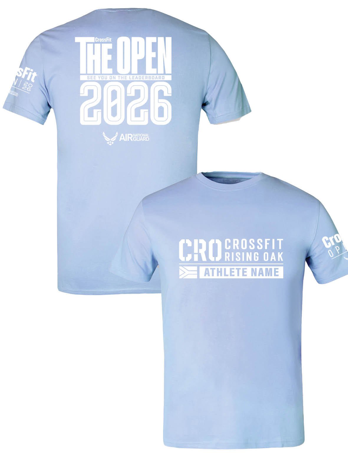 Universal Premium Tee - Open 2026 - CrossFit Rising Oak - AMRAP