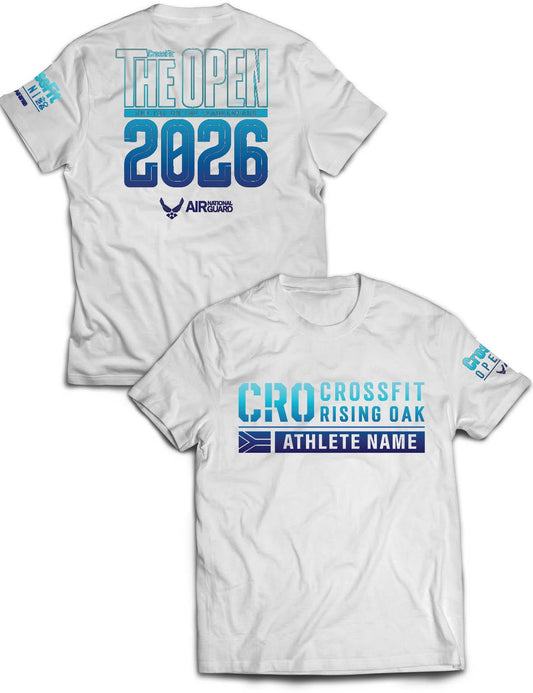 Universal Premium Tee - Open 2026 - CrossFit Rising Oak - AMRAP