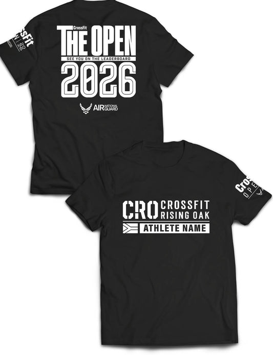 Universal Premium Tee - Open 2026 - CrossFit Rising Oak - AMRAP